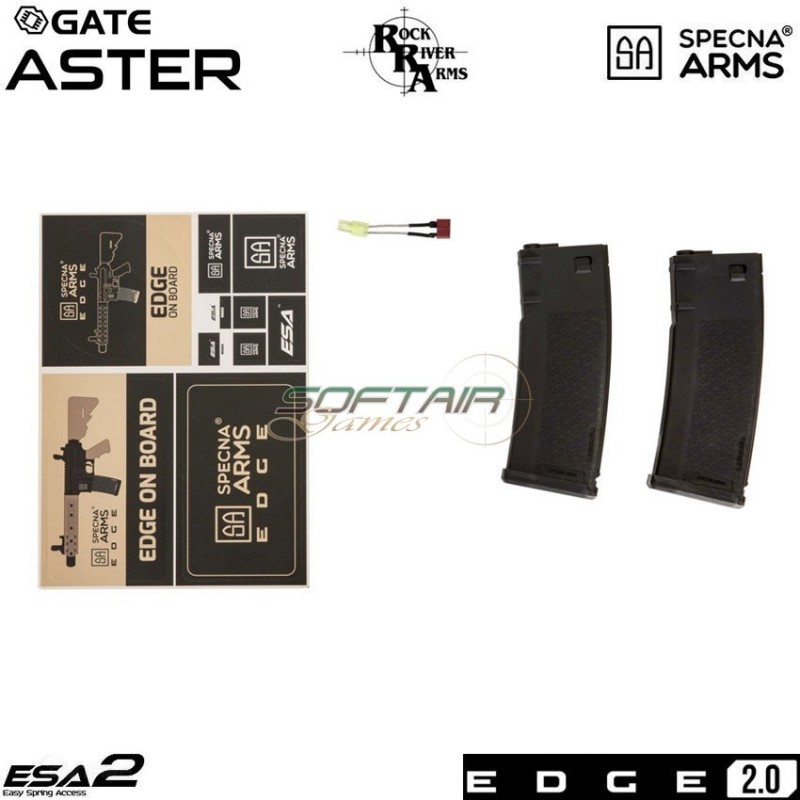 sa-e03 rra m4 sopmod carbine edge 2.0™ black specna arms® (spe-01-030858)