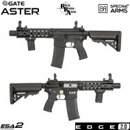 Electric rifle sa-e05 rra m4 cqb silenced carbine edge 2.0™ black specna arms® (spe-01-030860)