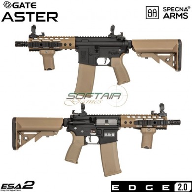 Electric rifle sa-e12 m4 short keymod carbine edge 2.0™ two tone specna arms® (spe-01-030864)