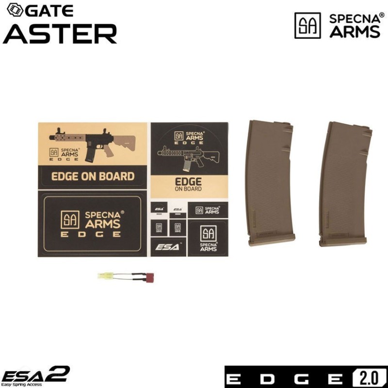 Electric rifle sa-e12 m4 short keymod carbine edge 2.0™ two tone specna arms® (spe-01-030864)