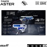 Fucile elettrico sa-e07 rra m4 noveske cqb keymod carbine edge 2.0™ black specna arms® (spe-01-028013)