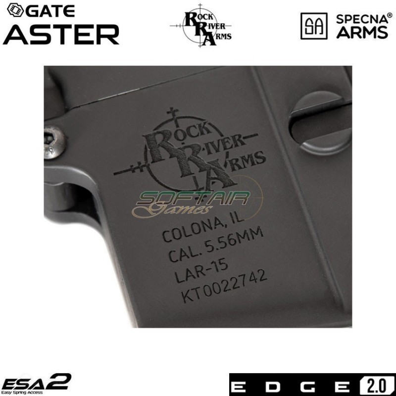 Electric rifle sa-e07 rra m4 noveske cqb keymod carbine edge 2.0™ black specna arms® (spe-01-028013)