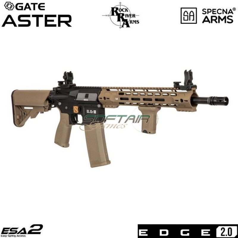 Fucile elettrico sa-e14 rra m4 LC custom carbine edge 2.0™ two tone specna arms® (spe-01-030868)