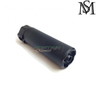 Silenziatore & spegnifiamma surefire style socom556-mini2 black 14mm ccw milsim series (ms-261-bk)