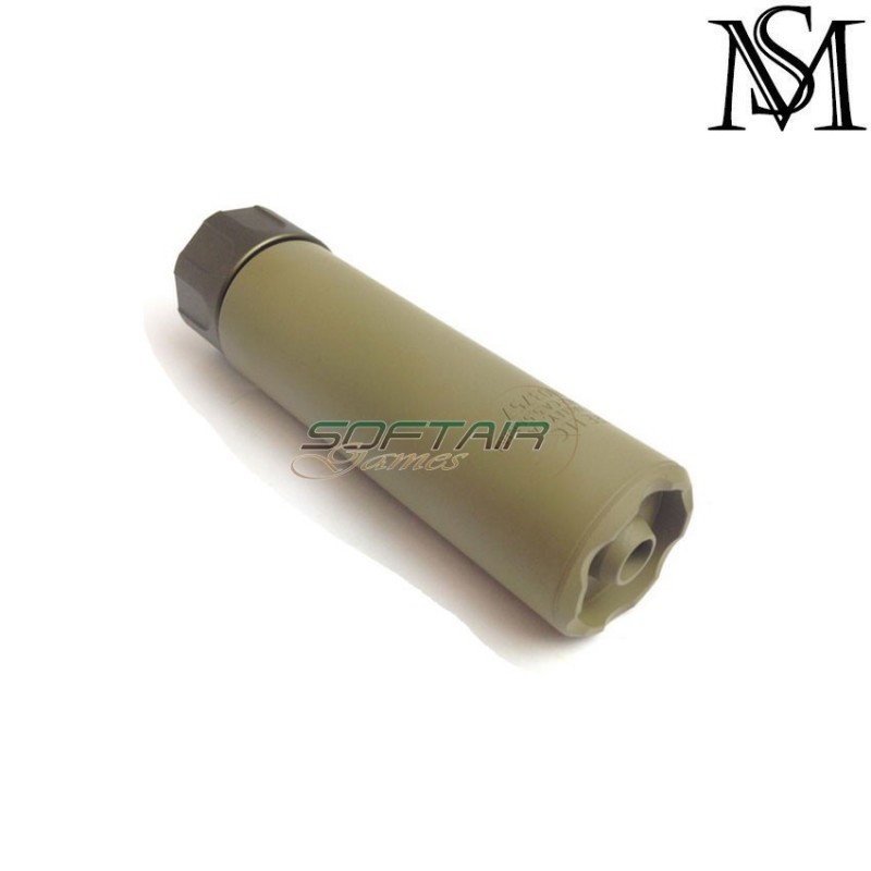 Silencer & flash hider surefire style socom556-mini2 dark earth 14mm ccw milsim series (ms-261-de) Silencer & flash hider surefire style socom556-mini2 dark earth 14mm ccw milsim series (ms-261-de)