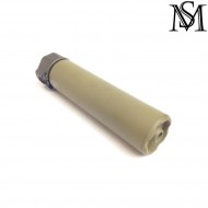 Silencer & flash hider surefire style socom556-rc2 dark earth 14mm ccw milsim series (ms-262-de)