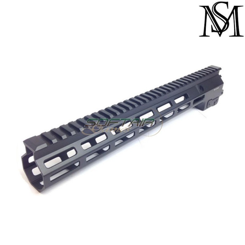 Mk16 rail 13.5" aeg geissele style black LC milsim series (ms-204-bk) Mk16 rail 13.5" aeg geissele style black LC milsim series (ms-204-bk)