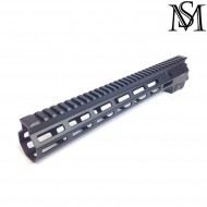 Mk16 rail 13.5" aeg geissele style black LC milsim series (ms-204-bk) Mk16 rail 13.5" aeg geissele style black LC milsim series (ms-204-bk)