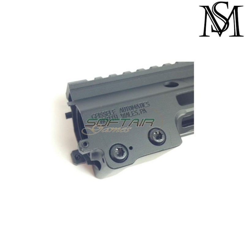 Mk16 rail 13.5" aeg geissele style black LC milsim series (ms-204-bk) Mk16 rail 13.5" aeg geissele style black LC milsim series (ms-204-bk)
