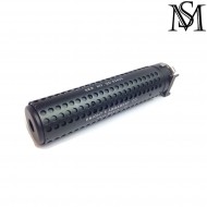 Silencer & hider knight's armament mk18 style qd black 14mm ccw milsim series (ms-184-bk) Silencer & hider knight's armament mk18 style qd black 14mm ccw milsim series (ms-184-bk)