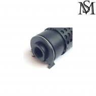 Silencer & hider knight's armament mk18 style qd black 14mm ccw milsim series (ms-184-bk) Silencer & hider knight's armament mk18 style qd black 14mm ccw milsim series (ms-184-bk)