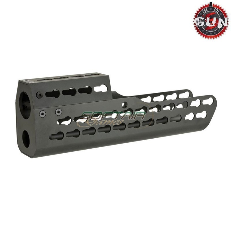 Keymod handguard black medium type per tar21 gun five (gf-hg-038)