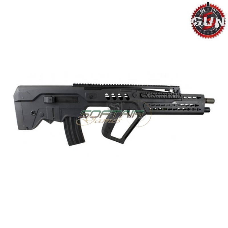 Keymod handguard black medium type per tar21 gun five (gf-hg-038)