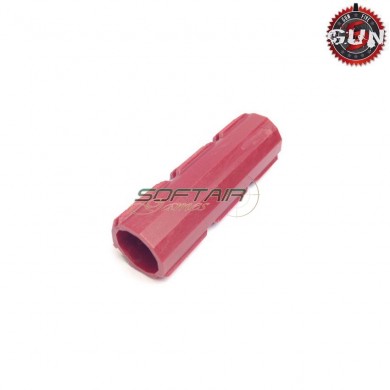 Pistone rinforzato in pom 14 mezzi denti cnc per aeg gun five (gf-m188b)