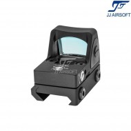 Rmr red dot full set black jj airsoft (ja-5021-bk)