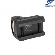 Rmr red dot full set black jj airsoft (ja-5021-bk)