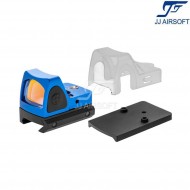 Rmr red dot full set blue jj airsoft (ja-5021-bl)