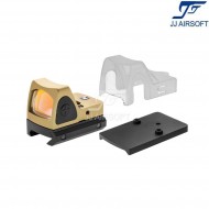 Rmr red dot full set gold jj airsoft (ja-5021-gd)