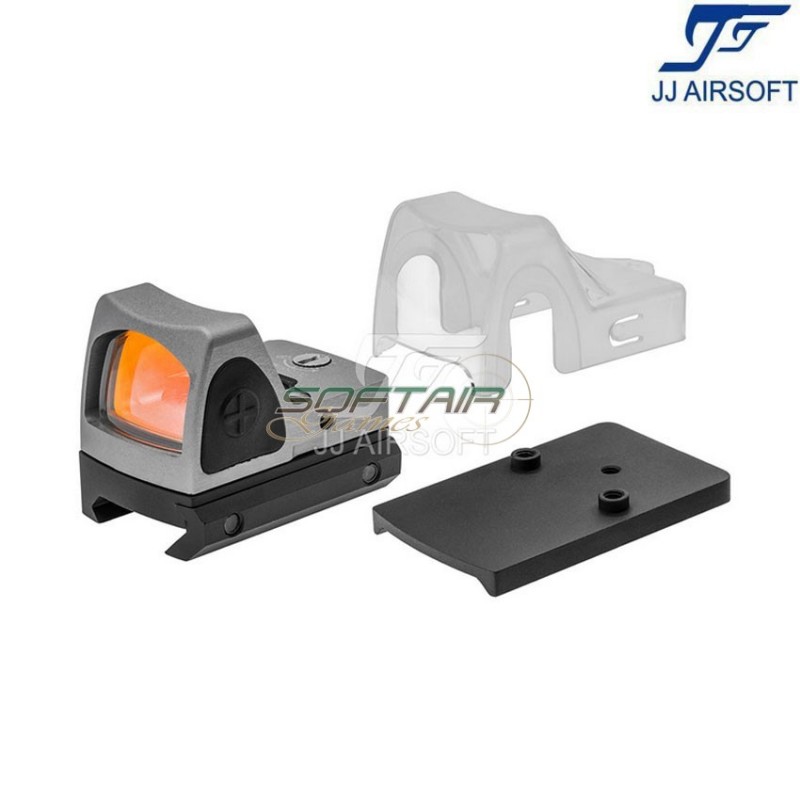 Rmr red dot full set grey jj airsoft (ja-5021-gr)