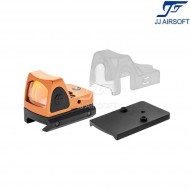 Rmr red dot full set orange jj airsoft (ja-5021-or)