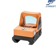 Rmr red dot full set orange jj airsoft (ja-5021-or)