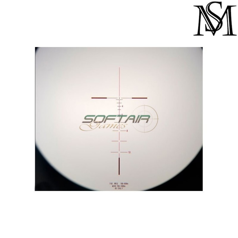 Ottica SPECTER dr elcan 7.62 1.5-6x mil-spec ver. black milsim series (ms-122-bk)