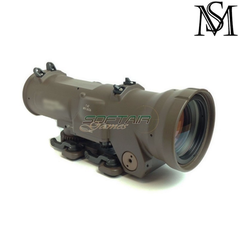 Ottica SPECTER dr elcan 7.62 1.5-6x mil-spec ver. flat dark earth milsim series (ms-122-fde)