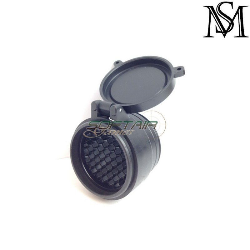 Killflash new gen. flip up black per specter dr elcan 1-4x milsim series (ms-123-bk)