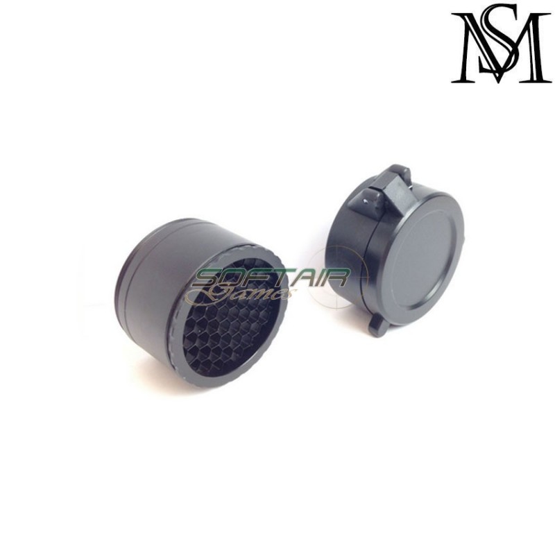 Killflash new gen. flip up black for specter dr elcan 1-4x milsim series (ms-123-bk)