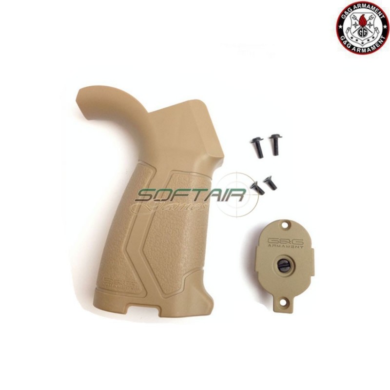 Ergonomic motor grip type 3 dark earth g&g (gg-120)