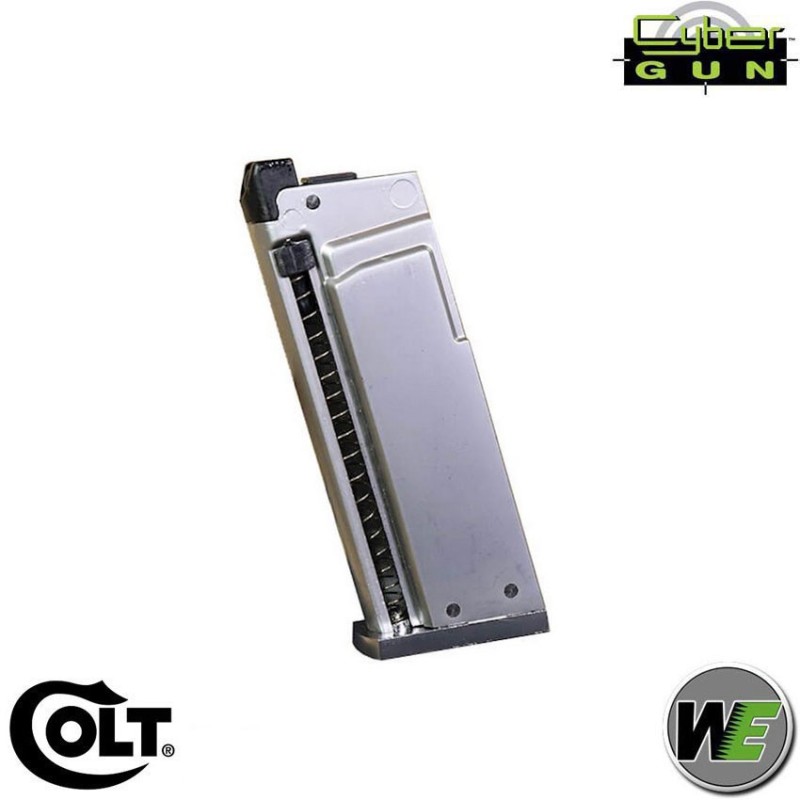 Gas pistol colt 25 1908 black we cybergun (180592)