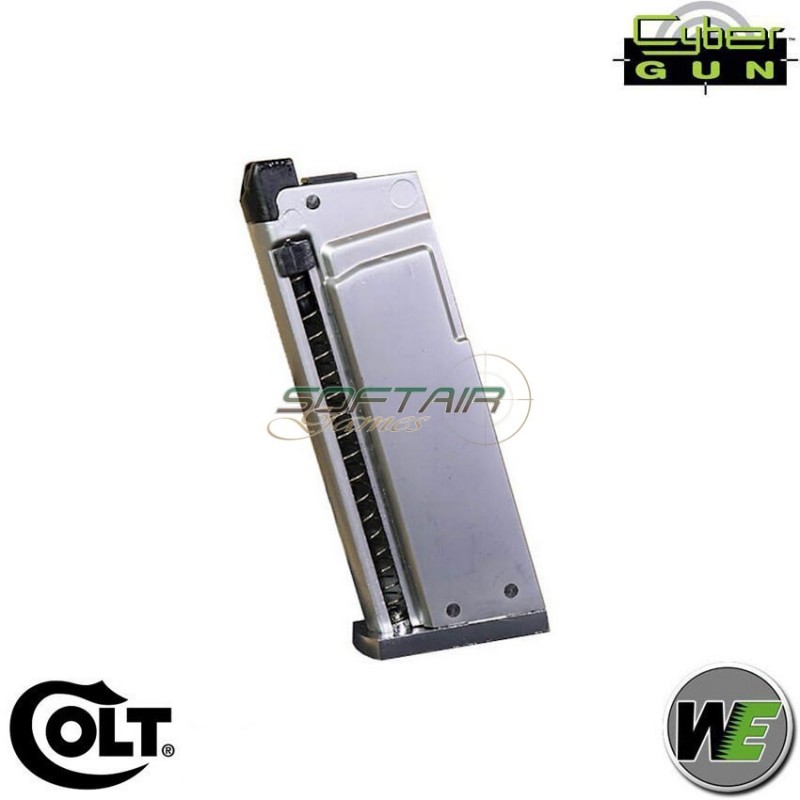 Pistola a gas colt 25 1908 silver we cybergun (180593)