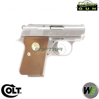 Pistola a gas colt 25 1908 silver we cybergun (180593)