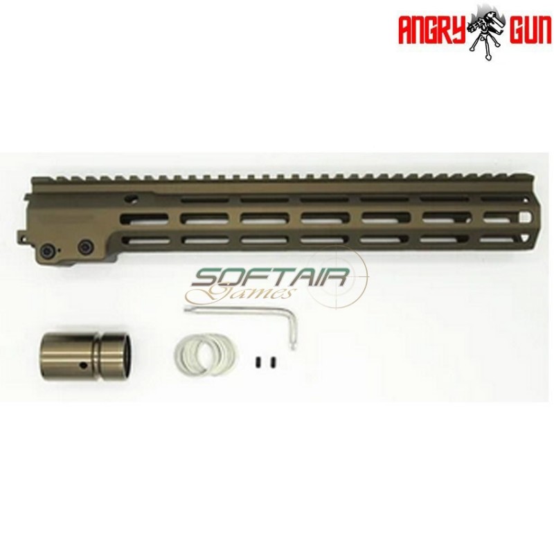 MK16 LC Rail 13.5" DDC GEN 2 Version ANGRY GUN (ag-mk16g2-13.5-ddc)