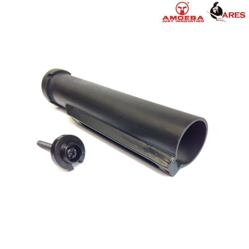 Black metal stock tube set ares amoeba (ar-as-15) Black metal stock tube set ares amoeba (ar-as-15)