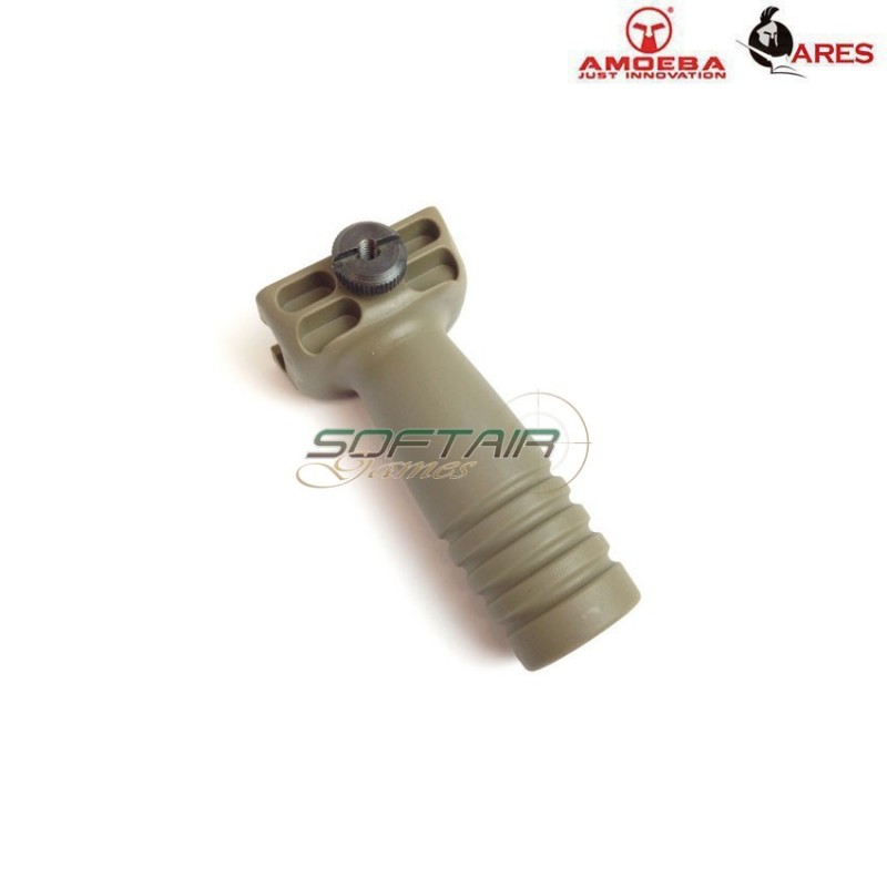 Grip stubby style dark earth ares amoeba (ar-as-16-de)