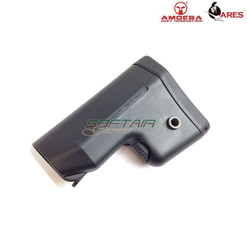 Stock m4 crane type 2 black ares amoeba (ar-amssb)