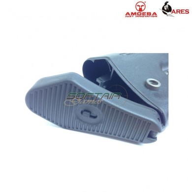 Stock m4 crane type 2 black ares amoeba (ar-amssb)