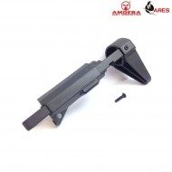 Stock pdw style black ares amoeba (ar-as-19-bk)