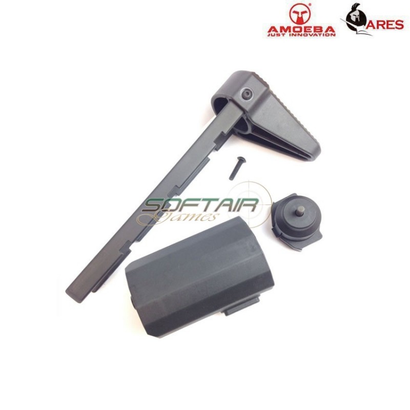 Calcio pdw style black ares amoeba (ar-as-19-bk)