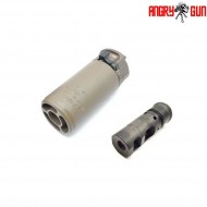 Silenziatore WARDEN BLAST flat dark earth angry gun (ag-wb-fde) Silenziatore WARDEN BLAST flat dark earth angry gun (ag-wb-fde)