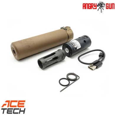 Tracer silenziatore SOCOM416 flat dark earth angry gun (ag-socom416t-fde)