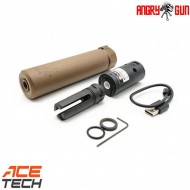 SOCOM556 flat dark earth tracer silencer angry gun (ag-socom556t-fde)