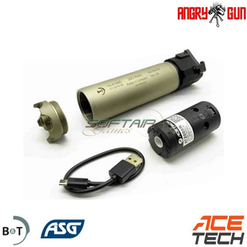 ROTEX V COMPACT tracer silencer angry gun (ag-rv02t) ROTEX V COMPACT tracer silencer angry gun (ag-rv02t)