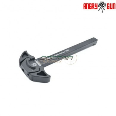 Ambidextrous charging handle mws marui original version black angry gun (ag2018081501-mws-blk)