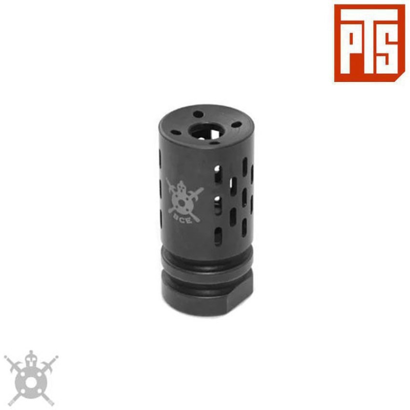 Flash hider battle comp 1.0 14mm ccw black pts® (pts-bc002490300)