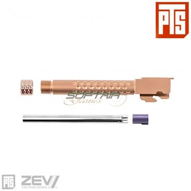 Zev canna esterna filettata bronze + laylax kit power barrel pts® (pts-cb037490457)