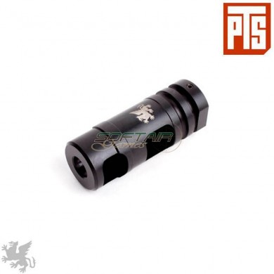 Griffin M4SD muzzle brake spegnifiamma 14mm CCW black pts® (pts-ga015490300)