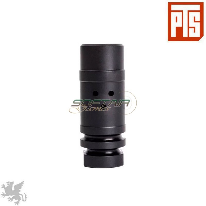 Griffin M4SD linear comp spegnifiamma 14mm CCW black pts® (pts-ga017490300)