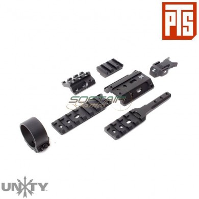 Unity Tactical FUSION Mounting System black pts® (pts-ut011490807)